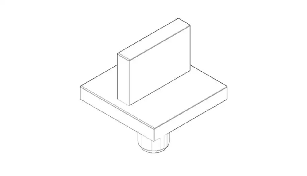 DORNBRACHT Griff für Unterputzventil ERSATZTEILE 90207800202 60 x 60 x 75 mm Chrom, 90207800202-00 Galeriebild 1